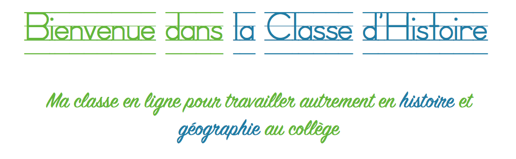 La Classe D'Histoire – Ma Classe En Ligne Pour Travailler En Histoire ...